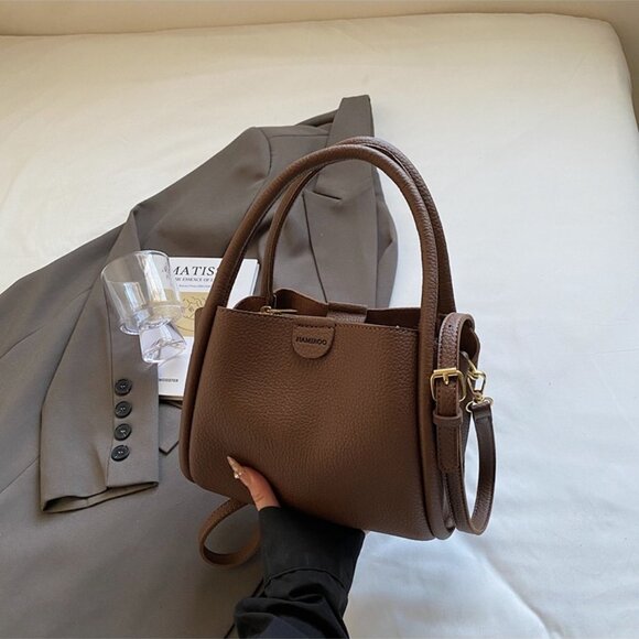 Minimalist Top Handle Shoulder Crossbody/Multiple colors available - Picture 12 of 16